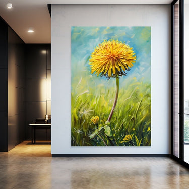 Peinture Fleur De Pissenlit